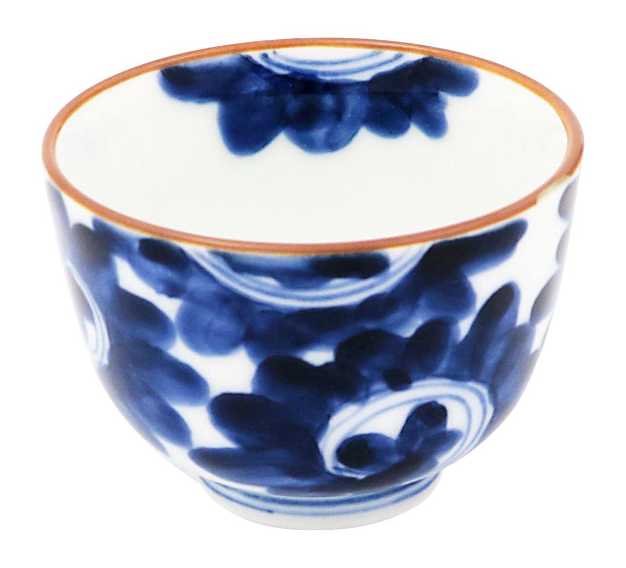 Arita Tanzan sake arabesque 35116 ware, kiln, cup, antique-style pattern,