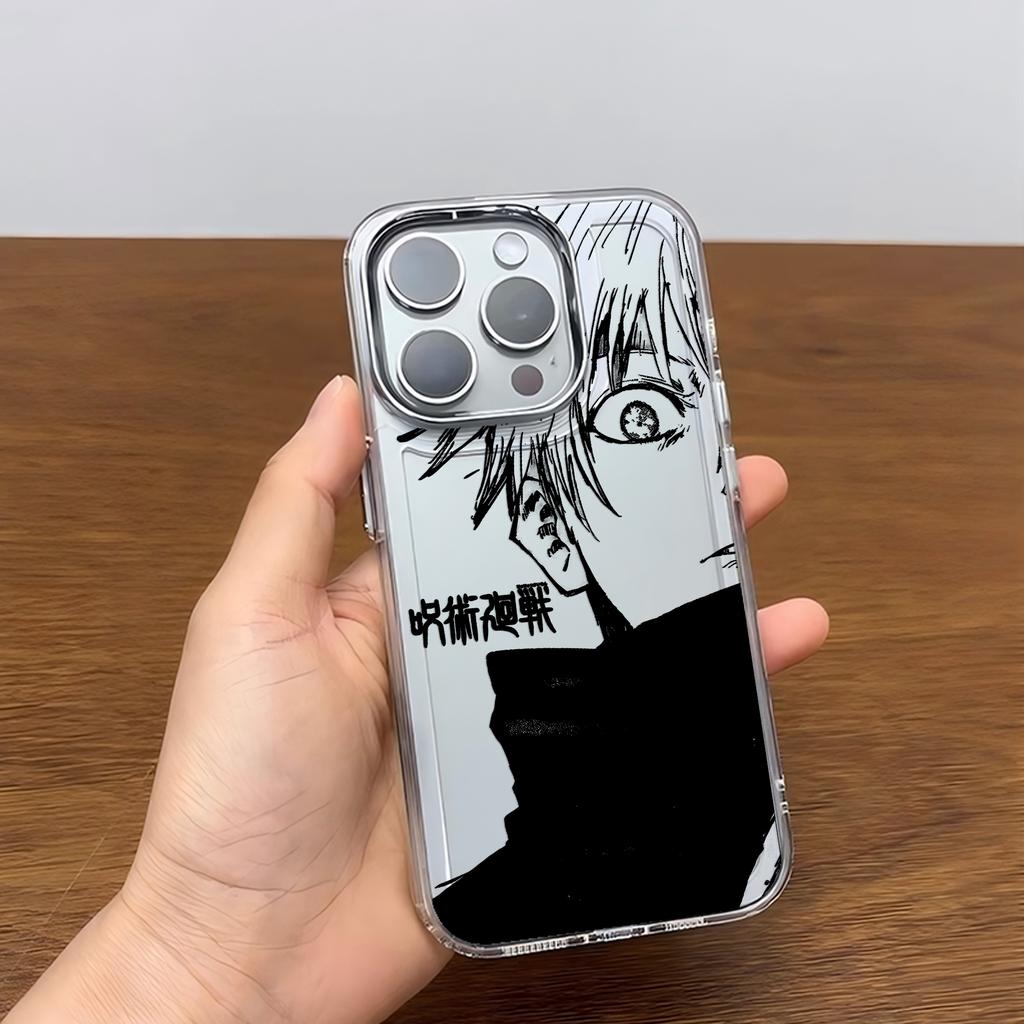 Black Anime New Jujutsu Kaisen Gojo Satoru Phone Case For Google Pixel 10 9 8 7 8A 9A XL Pro 4G 5G Soft Silicone TPU Back Cover