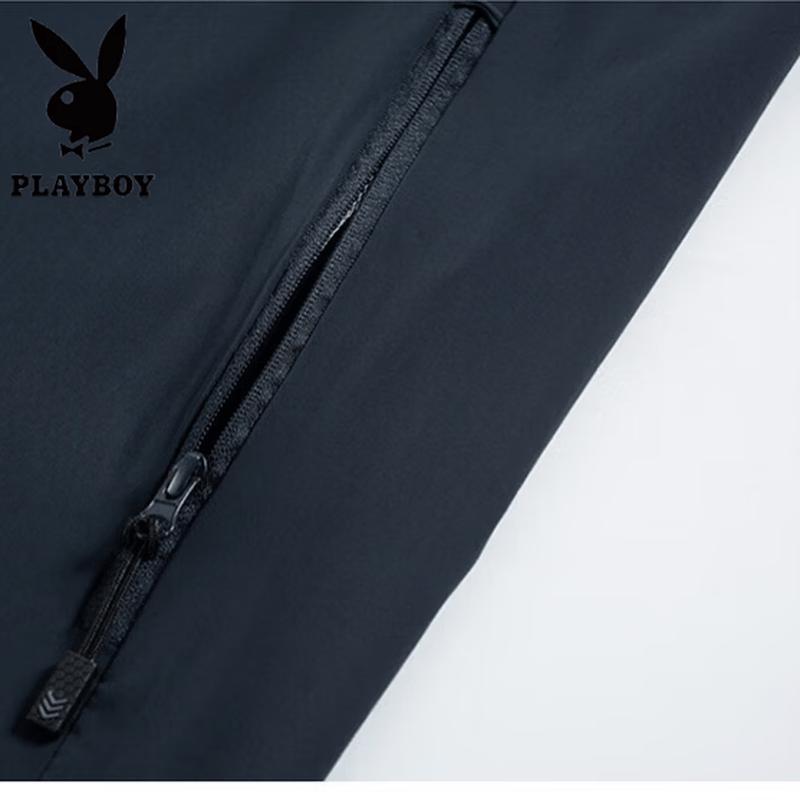 PLAYBOY Men's Cool Touch Sun Protection Jacket with Detachable Hood