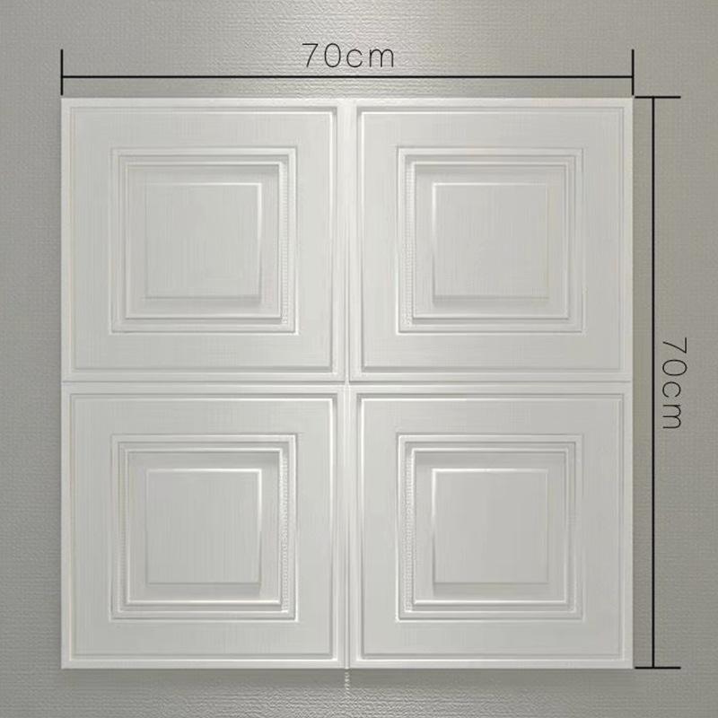 3D Soundproof XPE Foam Wall Sticker: Waterproof, Anti-collision, Soft Self-adhesive for Children's Rooms & Kindergartens