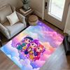 Galactic Warriors Action Floor Mat Perfect for Study room Foyer Hallway Decorate room Antislip Carpet Anime Office Decor