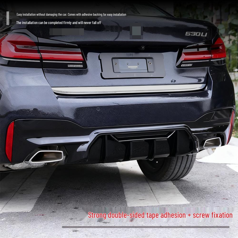 BMW G30 5 Series & M5 Racing Exterior Parts: Rear Diffuser & Lip Trim (2016-2023)