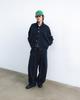 Anglan Heavy Sweat Trucker Jacket - Indigo