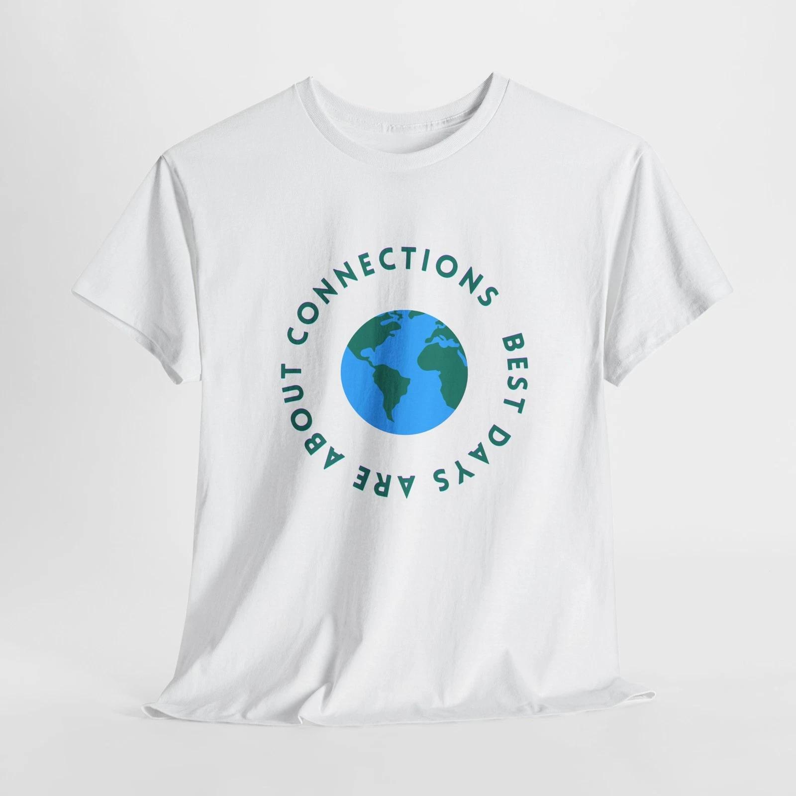 Global Connections Unisex Heavy Cotton Tee - Eco-Friendly Shirt, [...] 2XL