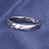 Anello anime Dr.Stone Ishigami Senkuu Cosplay Unisex Anello regolabile apribile Gioielli Accessori Regali