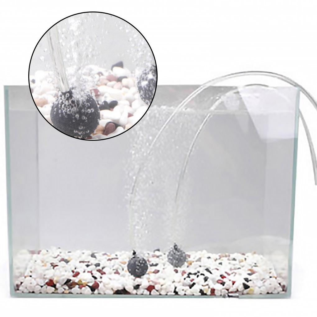 10 Stück Luftstein Aquarium Pumpe Kugel Diffusor Aquarium Teich Sauerstoff Sprudler TZ