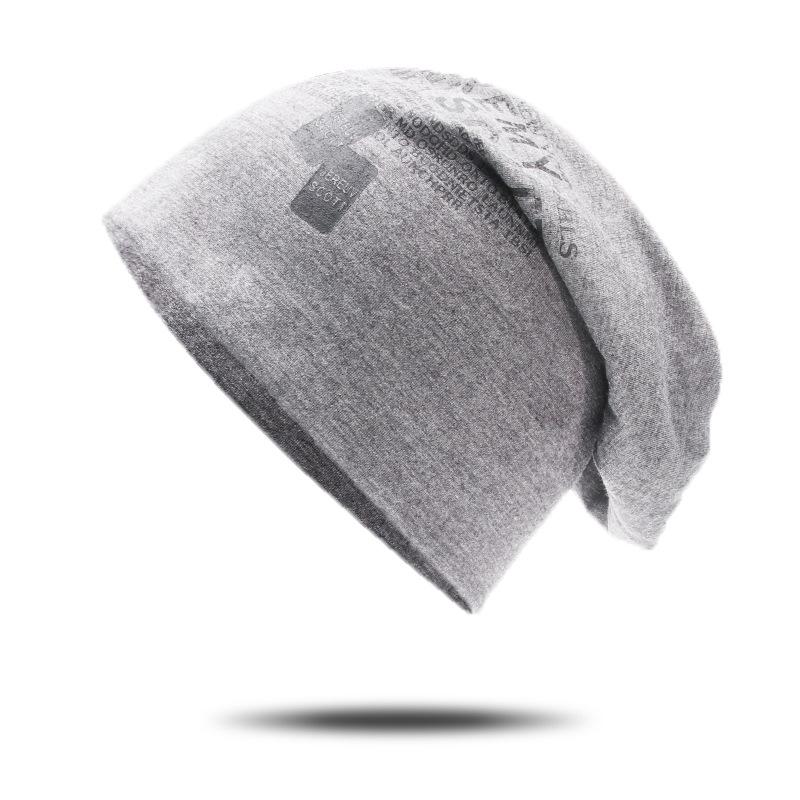 

Хип-хоп шапка-бини, хит продаж, женская весенне-осенняя универсальная, модная мужская и женская вязаная шапка для большой головы, мешок для головы, теплая шапка Adjustable