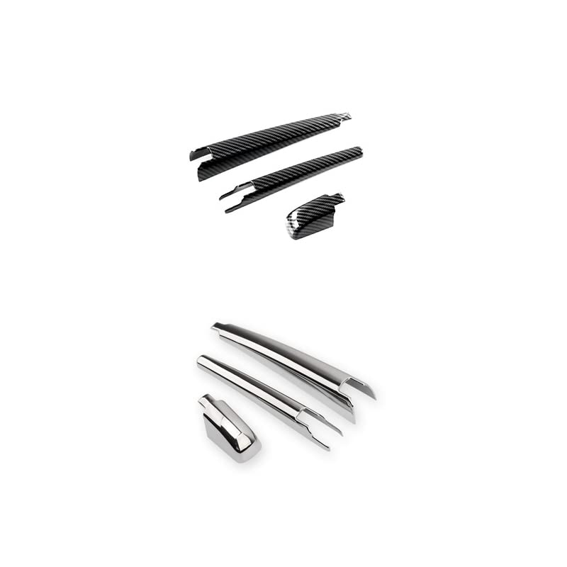 Onami Lexus Rear Wiper Rear Tail Wiper Compatible with New LEXUS 20 Series Set Fiber Cover, Garnish, Accessory, NX250/NX350H, ABS, 3-Piece (Carbon