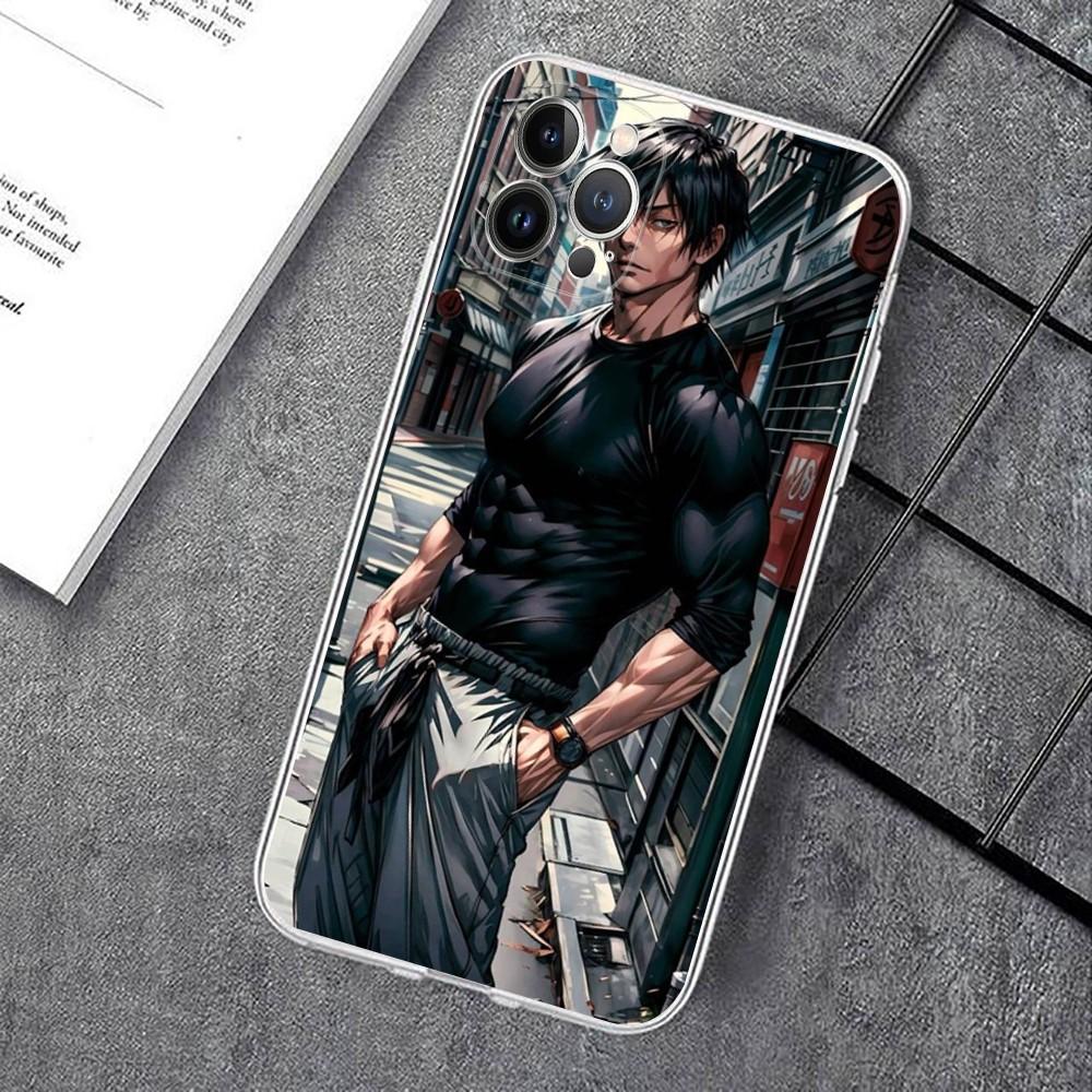 Hanma baki Grappler Phone Case For iPhone 15 14 11 12 13 Mini Pro XS Max Cover 6 7 8 Plus X XR SE 2020 Funda Shell
