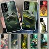 Crocodile Animal Phone Case Cover for Samsung Galaxy A12 A22 A32 A52 A72 A02S A51 A50S A31 A20S A10S Note 20 Ultra 10 Plus Galax