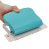 Hole Punch Metal Body Incisive   Plastic Bottom Pad 10 Holes Handheld Paper Punch for Bookbinding Documentation