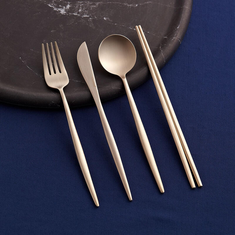 Dinner spoon cutlery 4-piece set