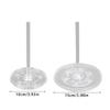 Rotating Thread Spool Holder Clear ABS Yarn Dispenser Rotating Yarn Holder Knitting Yarn Spool Holder for Weaving