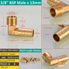 1BSP Anschluss 6 8 10 12 13 14 16mm Schlauchstutzen Gewindeanschluss 1/8 1/4 3/8 1/2 3/4 Gewinde Messing Rohrverschraubungen Winkel Pagode