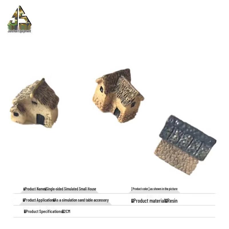 Miniature Tree Branch Houses for Sand Table (10-pack)