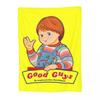 Good Guys Dětská hra Chucky Deku Fleece Potisk Multifunkční Super Měkké Přehozy pro Domov Auto Prošívaná deka