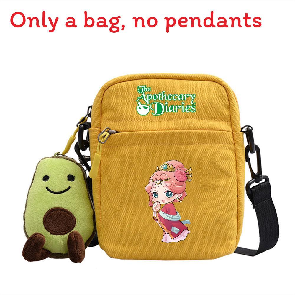 Die Apotheker-Tagebücher Stoff-Schultertasche Mit Vielseitigem Stil Für Männer Yellow4