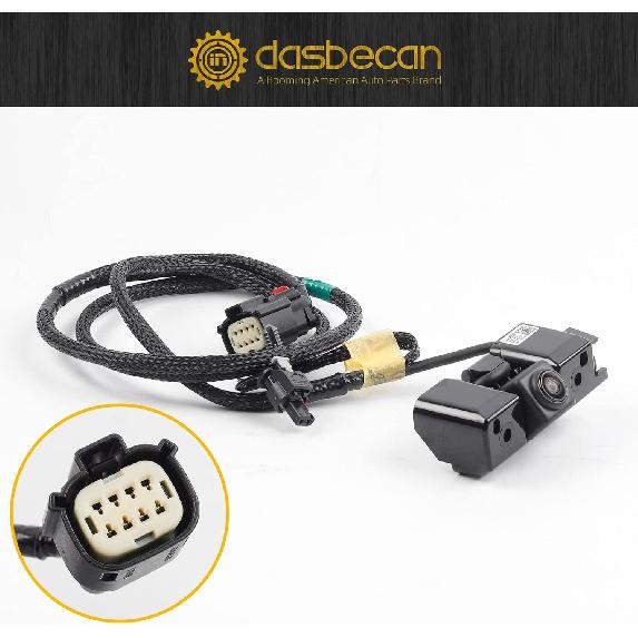Dasbecan Backup Camera Compatible with Chevrolet Silverado 2016-2019 & GMC Sierra 1500 2500 3500 Rear View Park Assist Camera Replaces# 84062896