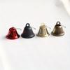 10pcs Christmas Decoration Bell Temple Retro Open Hand-cranked Metal Horn Bell Bell-shaped Bell 38mm Bronze Bell