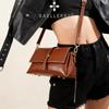 Women's 2025 Glossy French Chain Shoulder/Crossbody Square Bag - High-End, Versatile Commuter Style