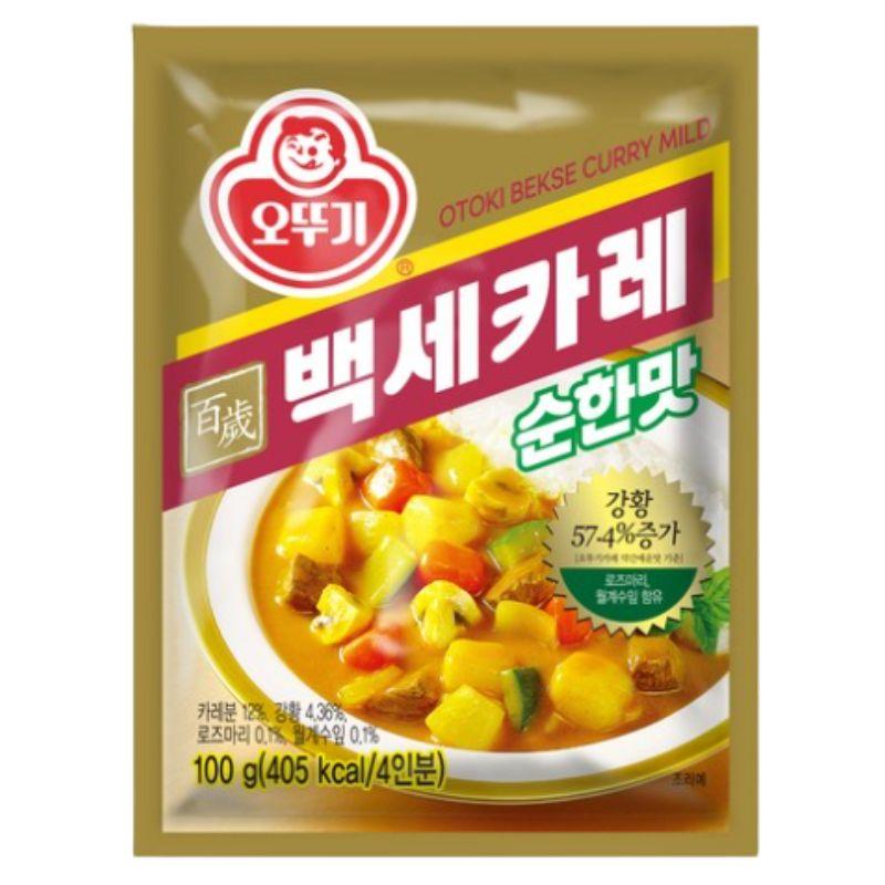 Otoki Baeksae Curry Mild Flavor Premium Korean Curry Powder 100g 1ea/3ea 1ea