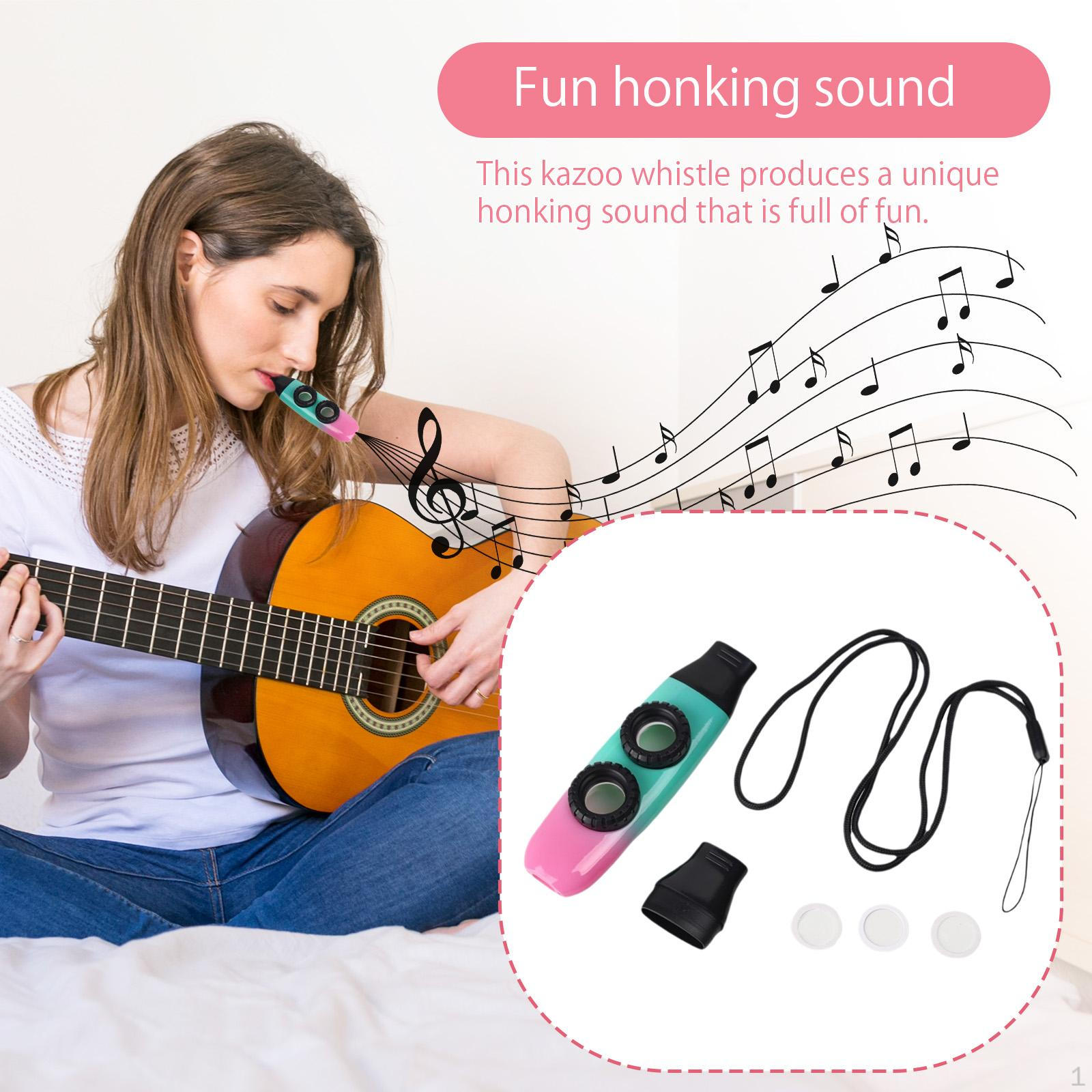 

Казу Флейта Рот Легкий Уникальный со Шнурком Портативный Сувениры для Вечеринок Музыкальный Инструмент