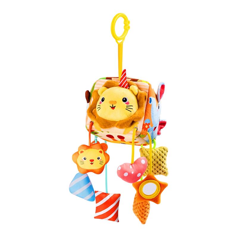 Bed Hanging Drawstring Cheer Toy Baby Car Seat Toy Bedbell Can Be Nibbled Baby Educational Toys For 0-6 Months Newborn Gifts