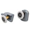 Curved Shower Door Single Wheel Pulley for Old-Style Glass Sliding Track