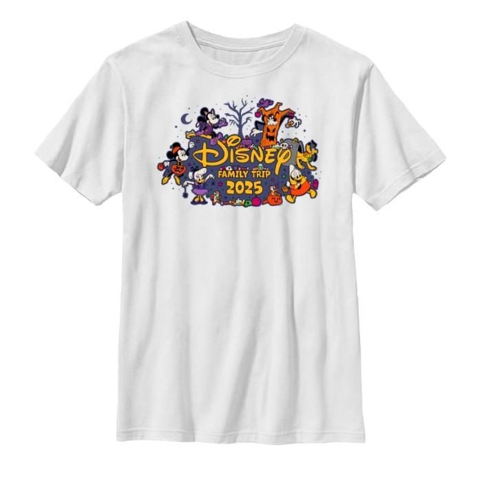 Mickey Friends Disney Family Trip 2025 Halloween Vacation Shirt For  Adults 2XL