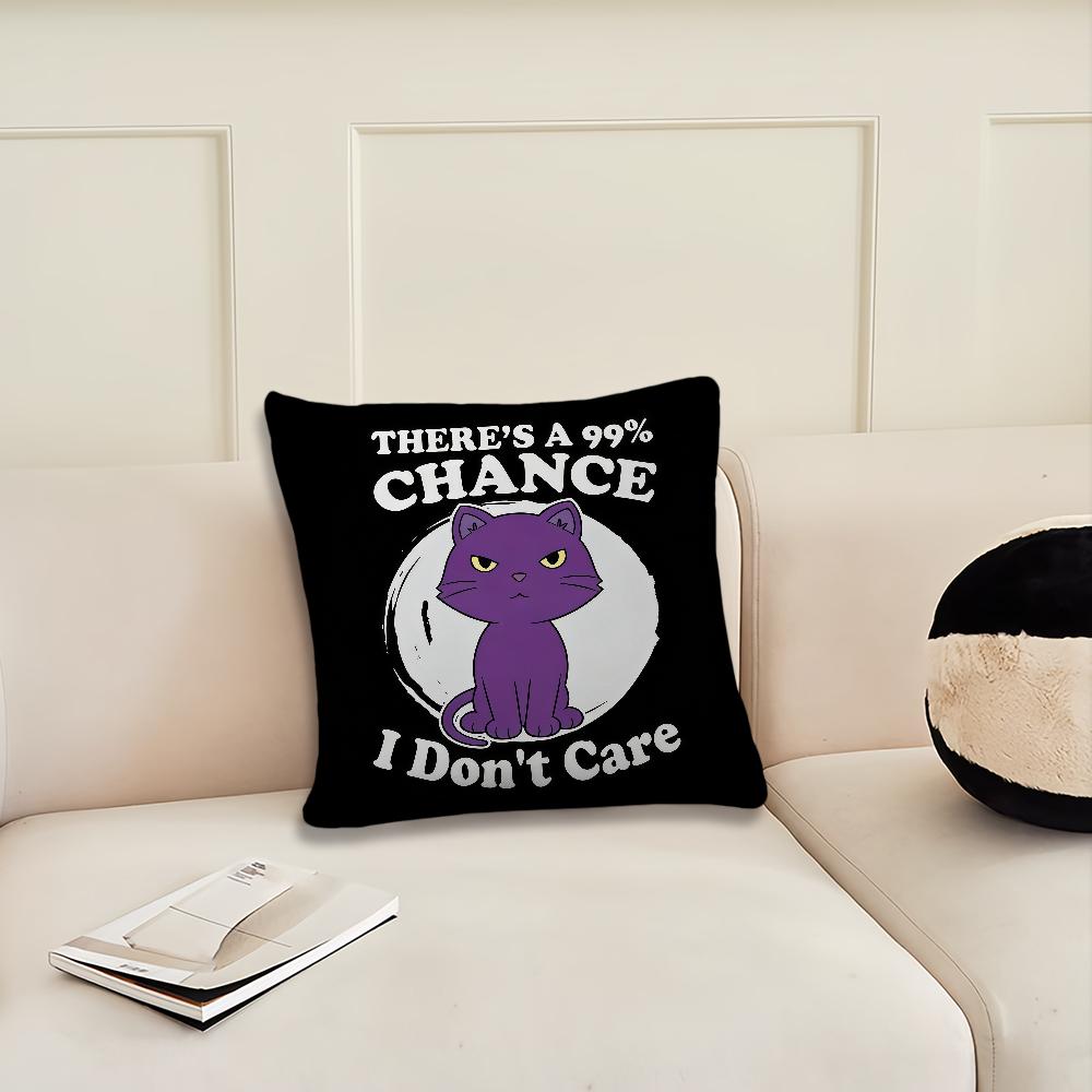 I Probably Don't Care About The cushion cover Pillow Cover Decoration Room Home Sofa living Office Car Nordic Simplicity