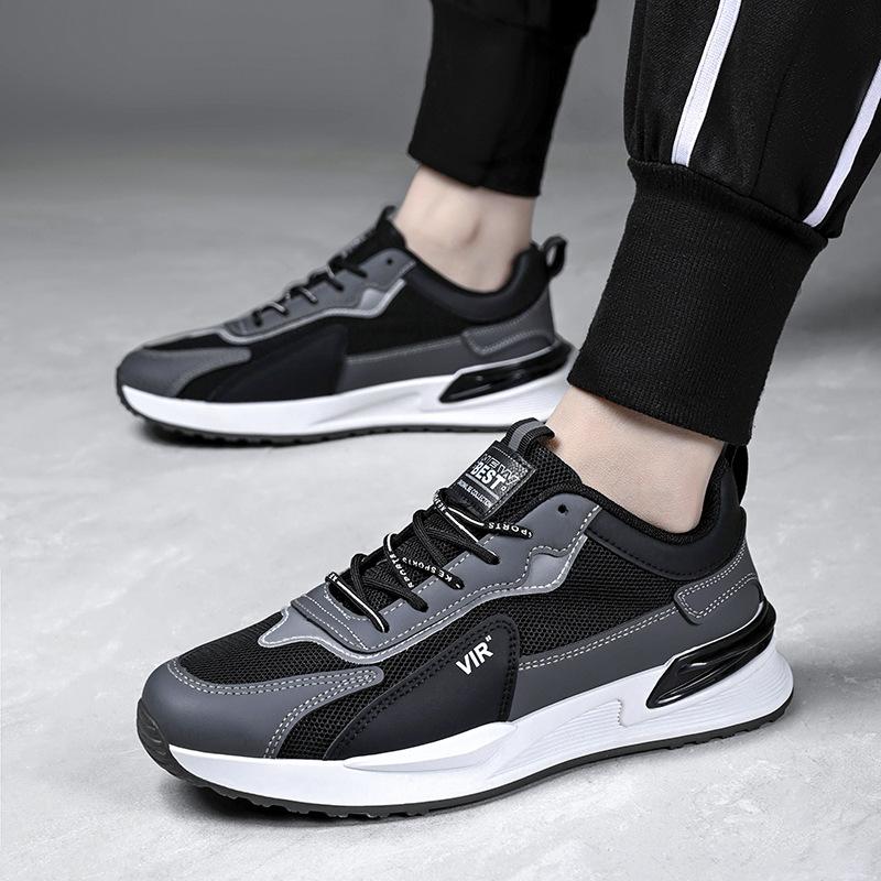Tide Mesh Breathable Sports Dad Shoes Soft Sole Light Leisure Travel Forrest Gump Shoes