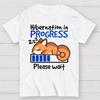 Hibernation In Progress Cotton Summer Casual Cool Loose T-Shirt