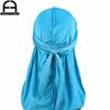 Unisex Men Women Velvet Durag Extra Long Tail Summer Breathable Bandanas Hat Waves Hair Cover Do Du Rags