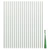 Reliably Pack of 20 Multi Use Indoor Outdoor Plant Sticks Bendable Flower Supports 16inch In Green Color Versatile