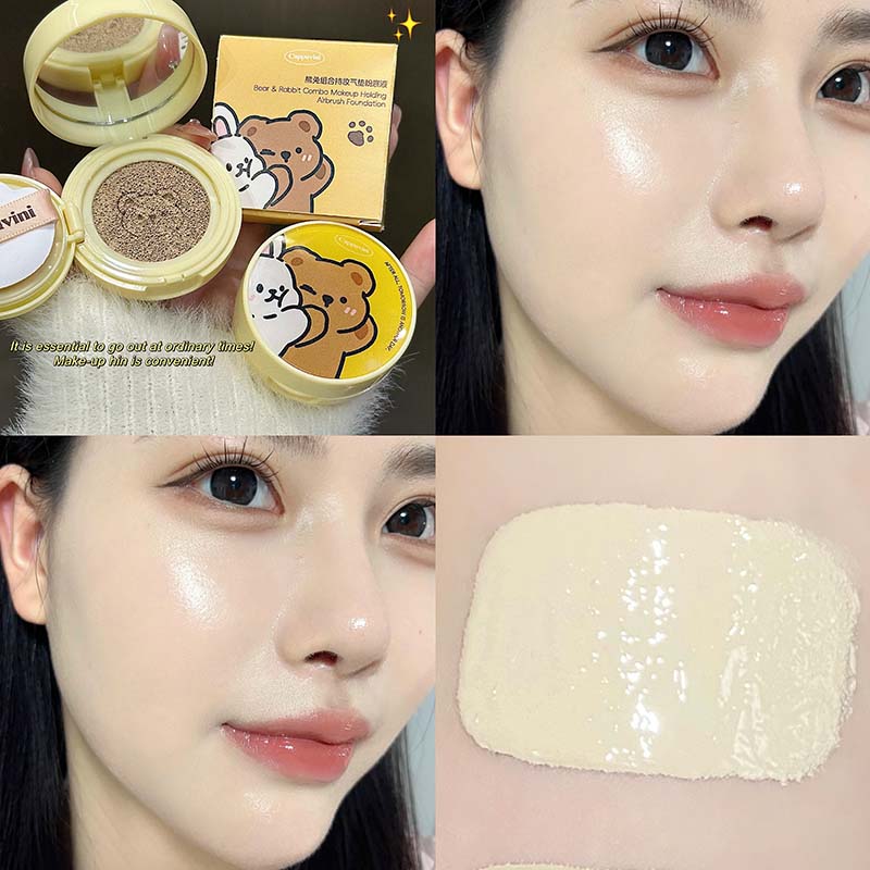 Hydratační korektor Krémový make-up s polštářkem Vzduchový polštářek Přírodní Voděodolný Rozjasňující Vysoké krytí Podkladová báze Kosmetika