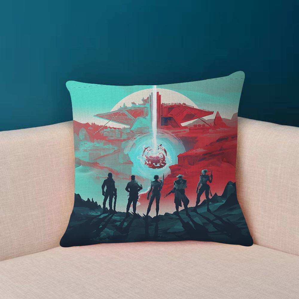 HOT Game VVALORANT Personalized Pillow Cover Kids Bedroom Wild Party Decor Pillowcase Kid Birthday Shower Gift