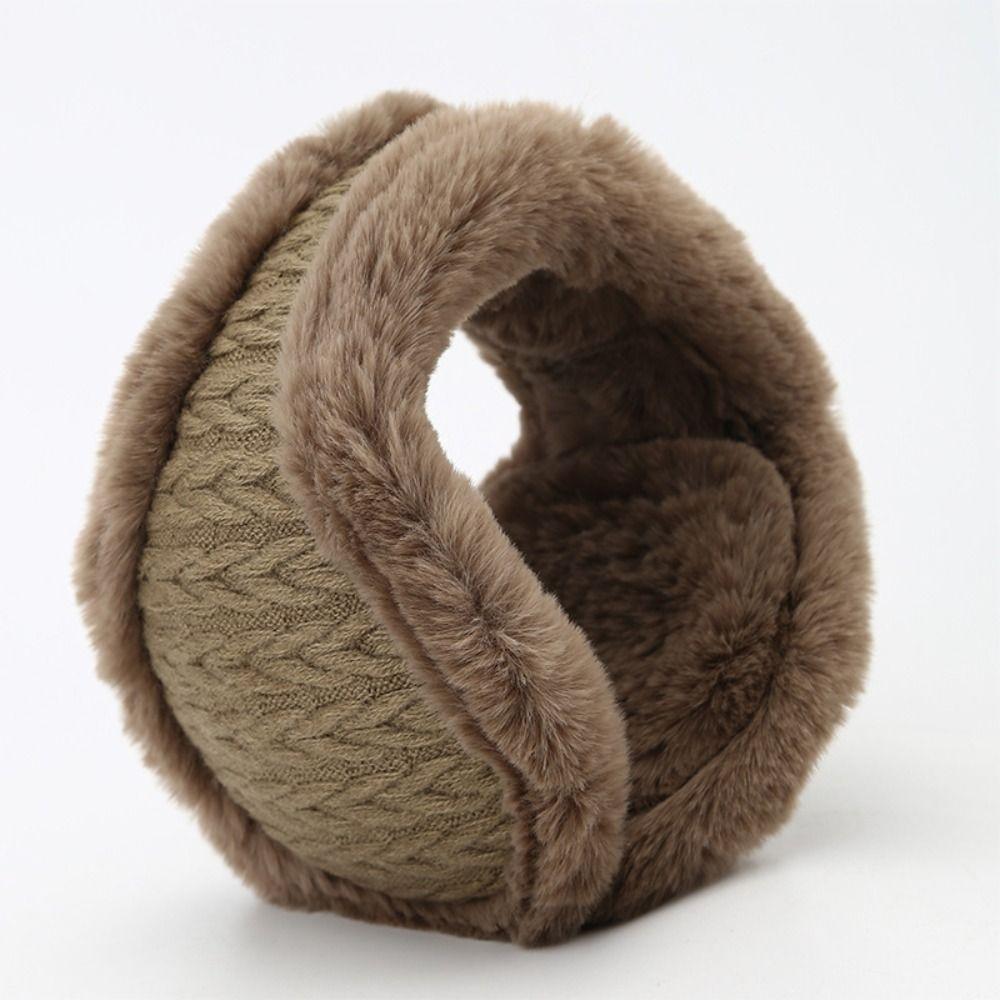 Soft Women Men Earmuffs Plush Thickening Protection Ear-Muffs Fashion Ear Muffs Cover  Winter