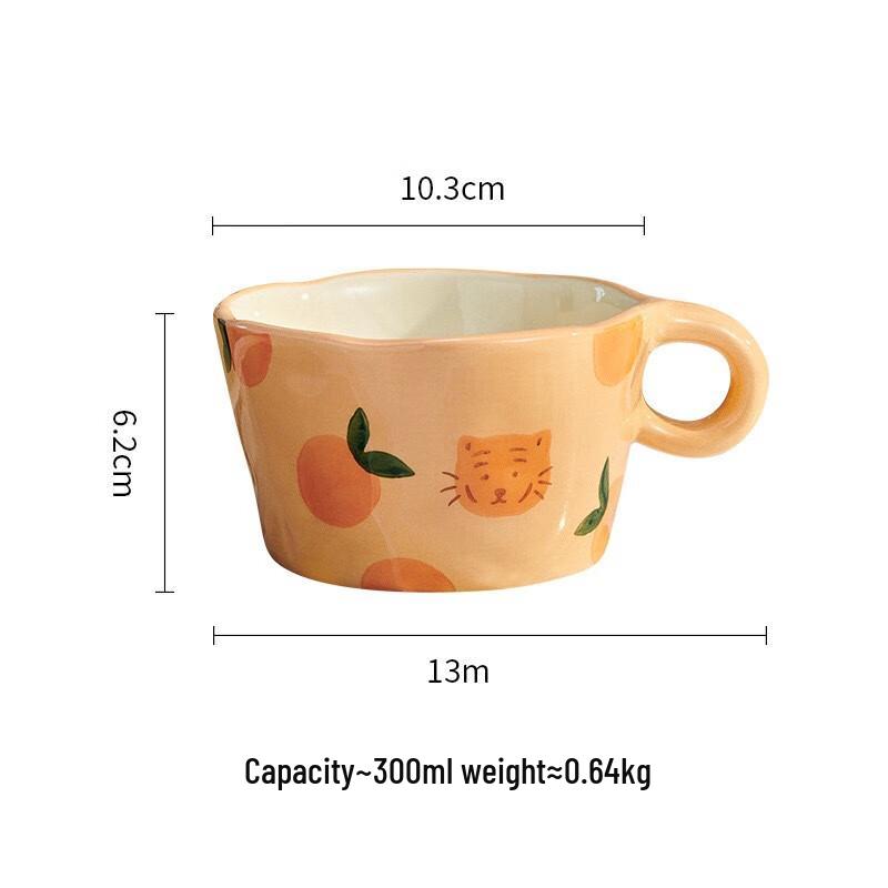 Cute Hand-Painted Ceramic Mug