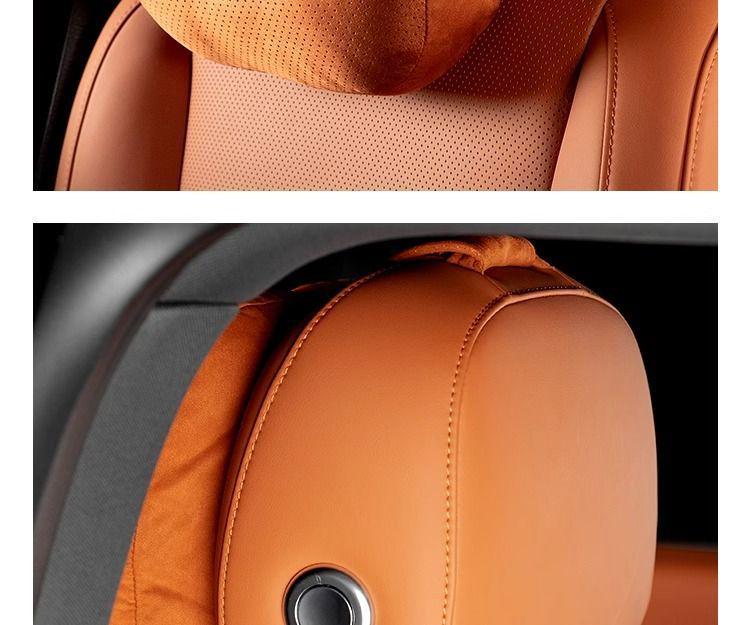 Ideales Auto-Nackenkissen für Kopfstütze L6L7L8L9 - Weiches Zusatzkissen