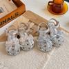 2026 Girls' Closed-Toe Princess Crystal Sandals – Stylish Summer Shoes for Big Kids