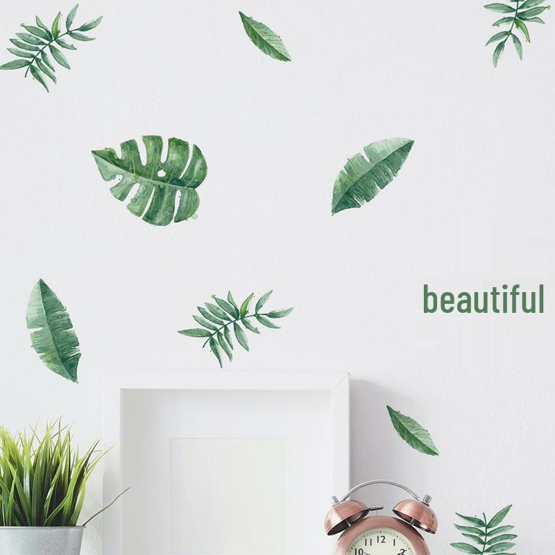 Tropical Monstera Wall Sticker for Bedroom and Living Room Decor