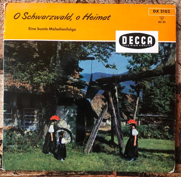 

7inch Record VARIOUS O Schwarzwald o Heimat Eine Bunte DX2103 Decca Germany CountryFolk Used