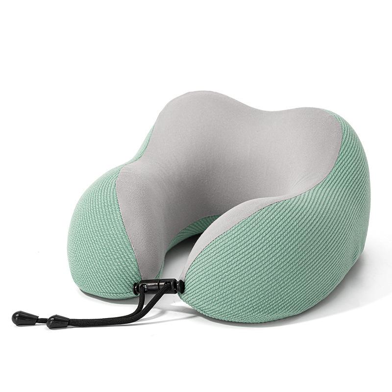 Tri-polar Memory Foam Travel U-shaped Neck Pillow