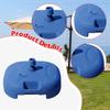 Heavy Duty Base for Patio Umbrella Water Filled Holder Outdoor Use