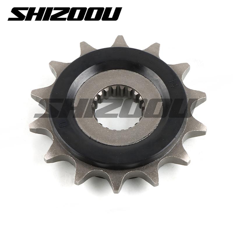 14T Silent Durable Front Sprocket Fly Chain Wheel For Benelli TRK251 BN251 TNT25 TNT250 Leoncino 250 BN TRK TNT 25 250 251