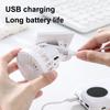 Solar Energy & Portable Clamp Fans with Solar Energy Compact Personal Cooling Device for Tents Hiking Power Outage Emergency Use