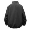 Men's Casual Stand-up Collar Solid Color Zipper Jacket Trench Coat, Men's Sports Coat