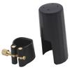 Clarinet Mouthpiece Ligature And Cap Alto Soprano Tenor Saxophone Leather Buckle Clamp\Clip Woodwind Instrument Accessories