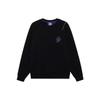 Li-Ning Professional Basketball Series Loose Plus Velvet Warm Splice Pullover Long Sleeve Sweatshirt Unisex Tops Black AWDRH51-1