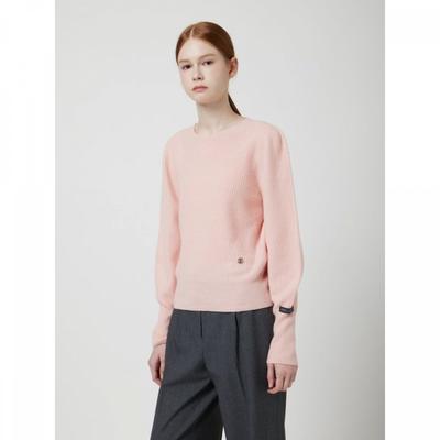 Puff Sleeve Basic Pullover C254ksk352